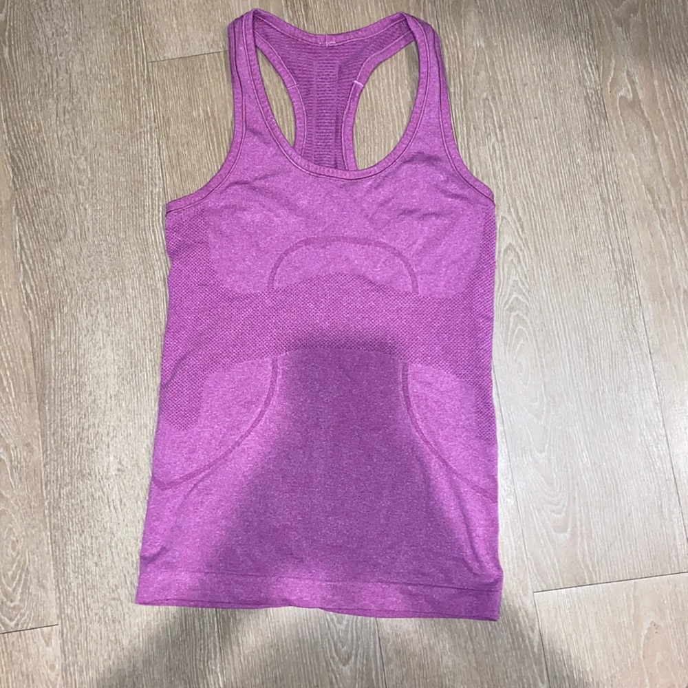 lululemon purple tank top size 4